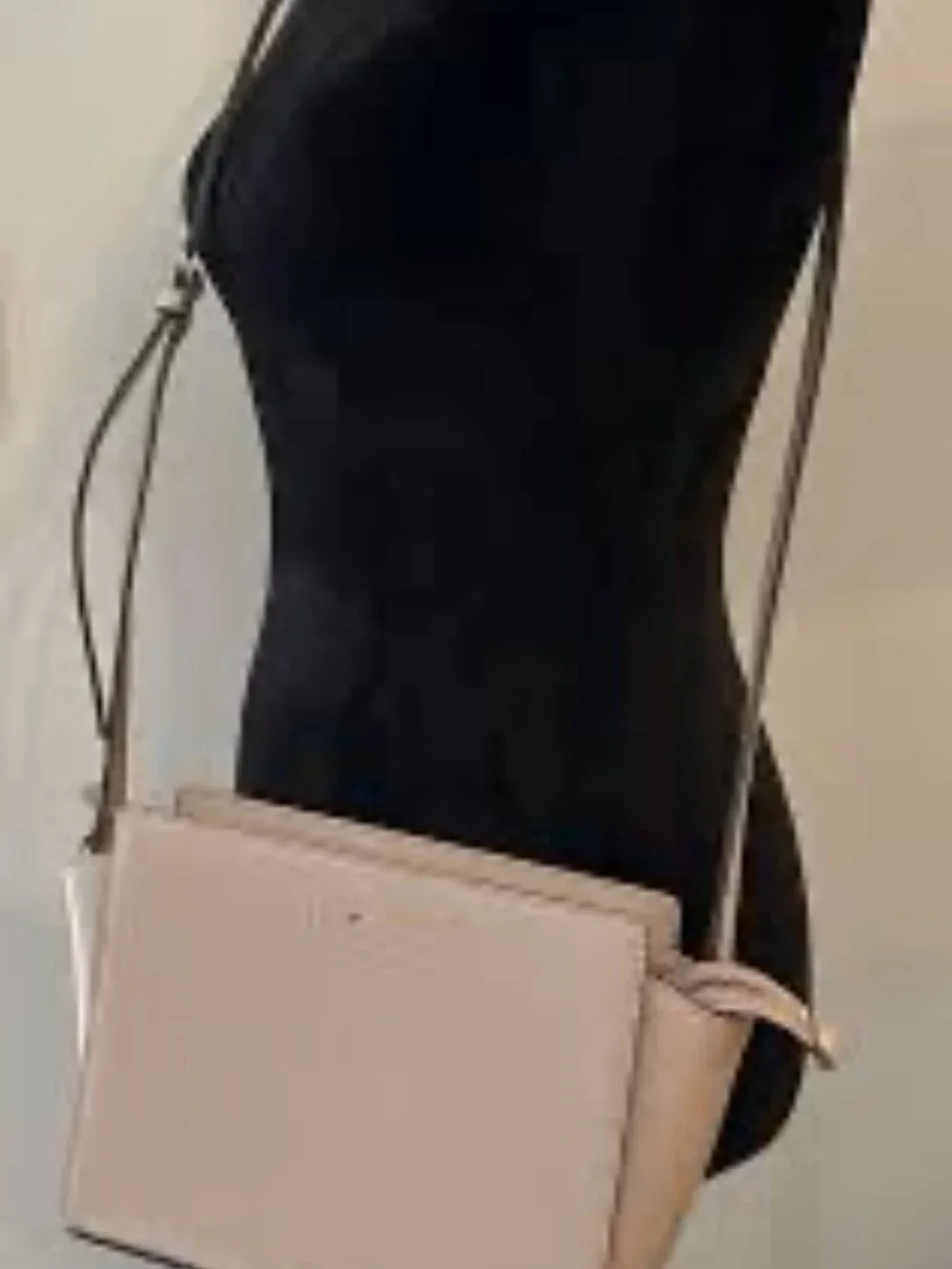 KATE SPADE~Grand Street Hayden~PINK PEBBLED LEATHER CROSSBODY BAG NWOT